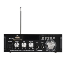BT-298A Amplificatore di Potenza Audio 2CH 300W+300W per la Casa 'Auto Ricevitore Audio Digitale AMP Radio FM Spina UE