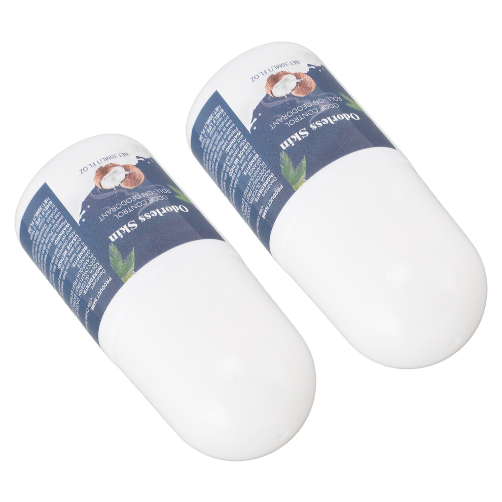 2pcs 30ml Coconut Vanilla Roll-On Antiperspirant, Long Lasting & Refreshing