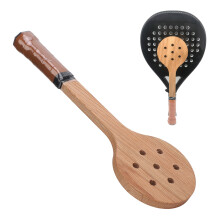 Holz-Tennistrainingsschläger 37,5 cm Ballkontroll-Übungsbat