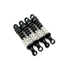 Para Amortiguador Delantero y Trasero de Metal MN78 para Accesorios de Piezas de ActualizacióN de Coche MN78 1/12 RC, Negro