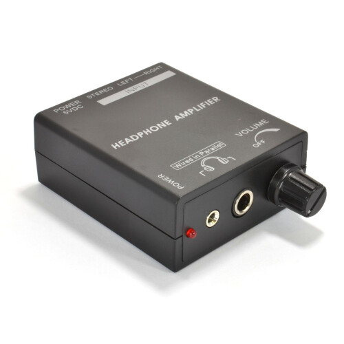 kenable TV Headphone Amplifier With Volume Control for TVs without 3.5mm Jack