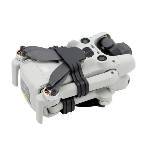 Support D'HéLice Flexible de Fixation D'HéLice pour Accessoires de Drone   3 Pro/ 4 Pro/ 3, Noir