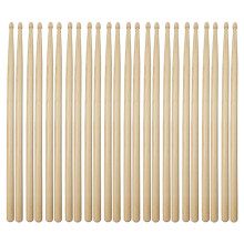 12 Paar 5A-Drumstokken, Houten Tip-Drumstokken voor Volwassenen, Kinderen en Beginners voor Percussie-Accessoires voor Muziekinstrumenten