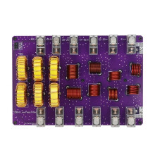 LowPass Filter Board Shortwave  10 Band Low-Pass Filter 1500W 50Ohm 1.8-54MHZ Support SSB CW FM for RF AmplifiersRadio