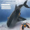 Remote Control Fish Children's Swimming Pool Beach Bath Toys Simulation Remote Control Mechanical Fish Robot 3