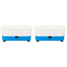2Pièces Machine Nettoyage Lunettes Compacte Pour Verres