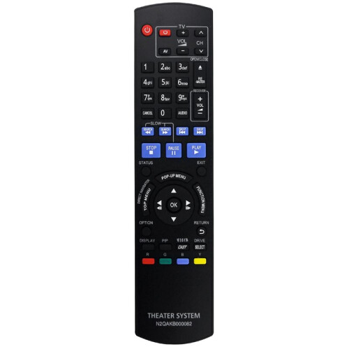 Replace N2QAKB000082 Remote Control for  Blu-Ray Disc Player DMP-BD65 Dmp-BD45