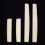 Folk Guitar Cow Bone Upper and Lower Saddle Bridge Saddle Nut Upper Saddle 43mm Lower Bridge 74mm 5