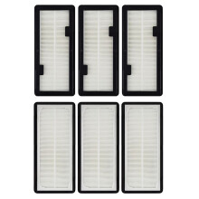 6Pcs Washable Replacement Hepa Filters for Jet Bot AI+ and Jet Bot+ Vacuum Cleaners,Fit for VR30T85513W/AA Robot