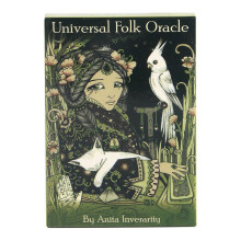 (Universal Folk Oracle)Tarot Deck Karte Orakel Brettspiel Party Yoga Kunyin Lenormand Engel Yogi Tempel