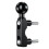 Adapter Motorcycle Handlebar Brake Clutch Control Mount 25mm Ballhead Base 4