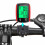 Bicycle Computer Bike Computer Waterproof Speedometer Odometer Cycling Stopwatch Bicycle Accessories Black+Red 5