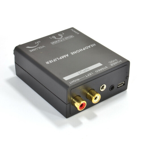 kenable TV Headphone Amplifier With Volume Control for TVs without 3.5mm Jack 1