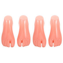 2Paires Mannequins Pieds Femmes Plastique Support Chaussures