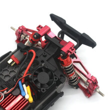 Metal Suspension Arm Steering Block Set for MJX Go 16207 16208 16209 16210 H16 1/16 RC Car Upgrade Parts Kit,2
