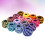 32 Fil Coton Broderie Assorti Pour De Points De Croix 10