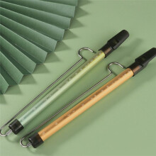 Metal Slide Whistle Scale Sliding Flute with Steel Sliding Rod Musical Instrument Toy for Children Flute (Gold)