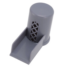 Capot d'air-gap gris pour lave-vaisselle 9,3x4x5 cm bec