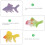 12Pcs Plastic Goldfish Models for Kids Decoration and Play 8