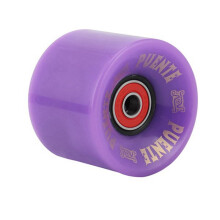 PUENTE 4-Teilige -Skateboard-RäDer, PU-RäDer, Longboard--RäDer mit ABCE-9-Lagern, Lila