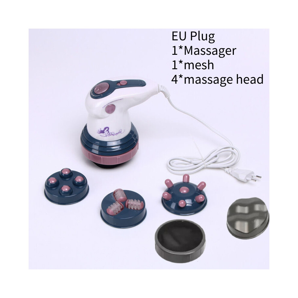 Purple ( Eu) Massager Body Electric Slimming Infrared Anti Cellulite Women Massage Machine