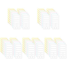 Convenient Multi-Purpose Bottle Label Stickers Assorted Colors