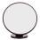 Wooden Tabletop Mirror Coffee Color Frame Compact Vanity 1