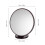 Wooden Tabletop Mirror Coffee Color Frame Compact Vanity 2