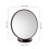 Wooden Tabletop Mirror Coffee Color Frame Compact Vanity 3