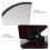 Wooden Tabletop Mirror Coffee Color Frame Compact Vanity 9