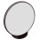 Wooden Tabletop Mirror Coffee Color Frame Compact Vanity 11