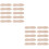 2Ensembles Protections Sous Aisselles Beige Élastiques Et Absorbantes 6