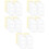 Convenient Multi-Purpose Bottle Label Stickers Assorted Colors 6
