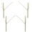 12Pièces Accessoires Bambou Fixation Support Stable Pour Vase 3