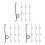 30Pcs Silver Stainless Steel Button Springs for Controller Replacement 6
