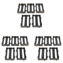15Pcs/Lot 2 x 26650 Battery Holder SMD with Bronze Pins 26650 Battery Storage Box TBH-26650-2C-SMT