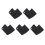 5X 2 Keys Rubber Button Key Remote Control for  Yaris Rav4  Mr2 Celica 1