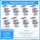 Pack of 16 Solar Module Brackets, Solar Panel Holder, End Clamp, Adjustable, Fixing Solar Module Holder (35 mm) 4
