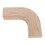 Coude D'angle Pour Rampe D'escalier Bois Beige Robuste Maison 10
