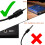 kenable Black Audio Cable TOSlink Plug to MINI-TOSLink OPTICAL 3.5mm Jack  0.5m 4