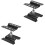 2Pièces Support Rc En Alliage Aluminium Noir Stable Rotatif 4