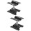 2Pièces Support Rc En Alliage Aluminium Noir Stable Rotatif 8