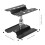 2Pièces Support Rc En Alliage Aluminium Noir Stable Rotatif 9
