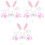 3Ensembles Bandeaux Cosplay Queue Et Nœud Accessoires 4
