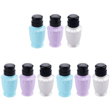 9Pièces Distributeur Liquide Cosmétique Robuste Assortiment Coloré