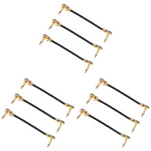 9Pièces Câbles Instruments Droit À 1/4", Cuivre , Multi Usage