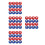 80Pcs Mini Shuffleboard Beads Tabletop Game Roller Parts 1