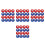 80Pcs Mini Shuffleboard Beads Tabletop Game Roller Parts 4