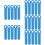 25Pcs Supple Blue Rubber Pool Cue Hangers Practical Cue Storage Tools 11
