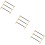 9Pièces Câbles Instruments Droit À 1/4", Cuivre , Multi Usage 8